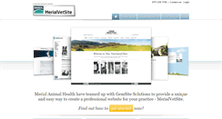 Desktop Screenshot of merialvetsite.com