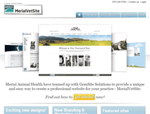 Tablet Screenshot of merialvetsite.com
